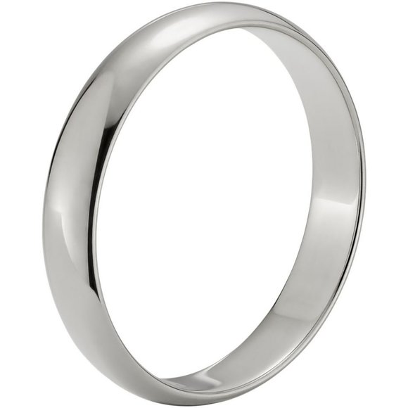 Classic Wedding Ring in 14k White Gold (4mm ) - Picture 2 of 6